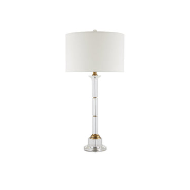 Currey & Company 29" Lothian Clear Table Lamp 3