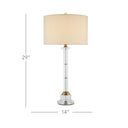 Currey & Company 29" Lothian Clear Table Lamp 4