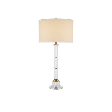 Currey & Company 29" Lothian Clear Table Lamp 