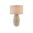 Currey & Company 29" Sugar Cube Ivory Table Lamp 