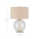 Currey & Company 29" Zebulon Optic Crystal Table Lamp 12