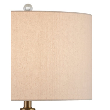 Currey & Company 29" Zebulon Optic Crystal Table Lamp 2