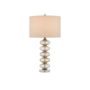 Currey & Company 29" Zebulon Optic Crystal Table Lamp 