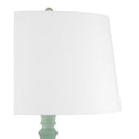 Currey & Company 30.25" Happy 80's Brown & Pale Blue Table Lamp 3