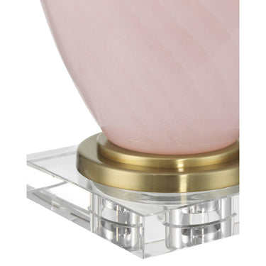 Currey & Company 30.5" Lucy Pink Table Lamp 2