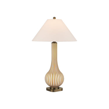 Currey & Company 30.75" Striae Table Lamp 