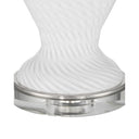 Currey & Company 30.75" Zeta White Table Lamp 1