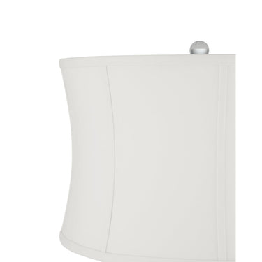 Currey & Company 30.75" Zeta White Table Lamp 2