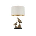 Currey & Company 30" Codorniz Brass 2-Light Table Lamp 3