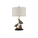 Currey & Company 30" Codorniz Brass 2-Light Table Lamp 