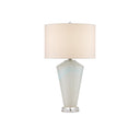 Currey & Company 30" Floating Cloud Blue Gray Table Lamp 3