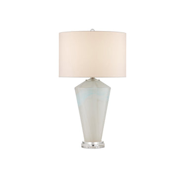 Currey & Company 30" Floating Cloud Blue Gray Table Lamp 3