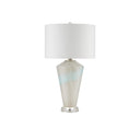 Currey & Company 30" Floating Cloud Blue Gray Table Lamp 4