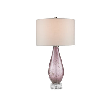 Currey & Company 30" Optimist Purple Glass Table Lamp 