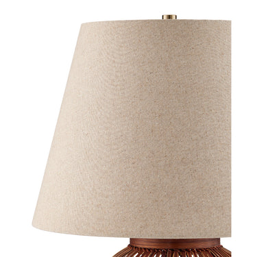 Currey & Company 31.0" Cyrus Bamboo Table Lamp 3