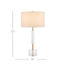 Currey & Company 31.0" Deville Optic Crystal Table Lamp 8