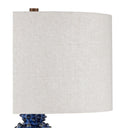 Currey & Company 31.0" Undersea Dark Blue Ceramic Table Lamp 3