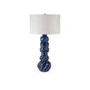 Currey & Company 31.0" Undersea Dark Blue Ceramic Table Lamp 4