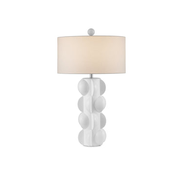Currey & Company 31.25" Saliszzole White Table Lamp 