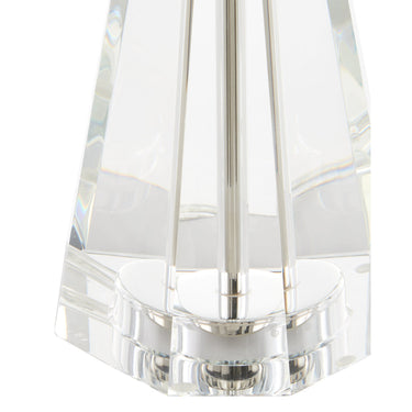Currey & Company 31.5" Duveen Optic Crystal Table Lamp 2