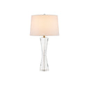 Currey & Company 31.5" Duveen Optic Crystal Table Lamp 