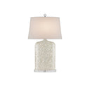 Currey & Company 31.5" Gerri White Dot Table Lamp 