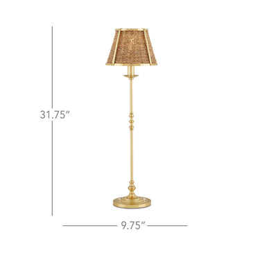 Currey & Company 31.75" Deauville Table Lamp 6