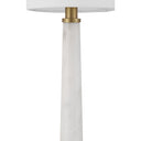 Currey & Company 31.75" Munroe White Table Lamp 1