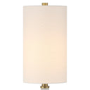 Currey & Company 31.75" Munroe White Table Lamp 3