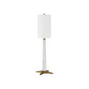 Currey & Company 31.75" Munroe White Table Lamp 4