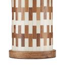 Currey & Company 31" Tia Wood & Bone Table Lamp 1
