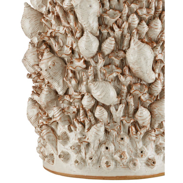 Currey & Company 32.5" Corfu Ivory Ceramic Table Lamp 1