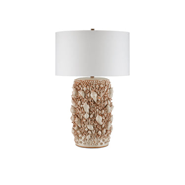 Currey & Company 32.5" Corfu Ivory Ceramic Table Lamp 3