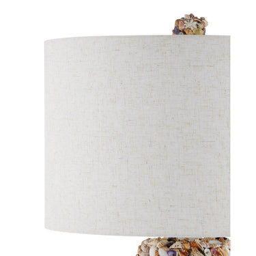 Currey & Company 32.5" Festoon Multi-Color Shell Table Lamp 2