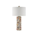 Currey & Company 32.5" Festoon Multi-Color Shell Table Lamp 3