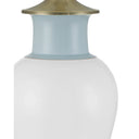 Currey & Company 32" Kora Blue Table Lamp 1