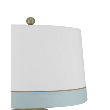 Currey & Company 32" Kora Blue Table Lamp 2