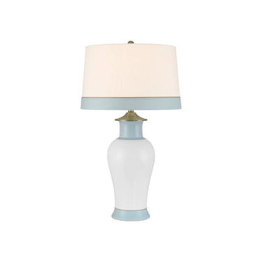 Currey & Company 32" Kora Blue Table Lamp 