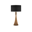 Currey & Company 33.0" Baroque Cast Brass Table Lamp 4