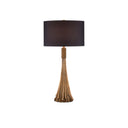 Currey & Company 33.0" Baroque Cast Brass Table Lamp 
