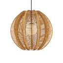 Currey & Company 33.25" Barbary Fluted Outdoor 1-Light Pendant 