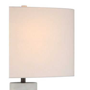 Currey & Company 33.25" Stanhope White Table Lamp 3