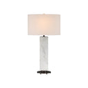 Currey & Company 33.25" Stanhope White Table Lamp 4