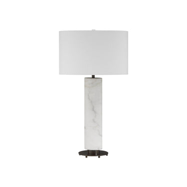 Currey & Company 33.25" Stanhope White Table Lamp 5