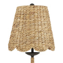 Currey & Company 33.5" Annabelle Water Hyacinth Table Lamp 1