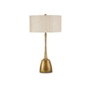 Currey & Company 33.5" Cheenee Brass Table Lamp 3