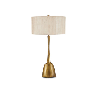 Currey & Company 33.5" Cheenee Brass Table Lamp 3
