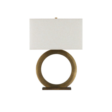 Currey & Company 33" Cercle Brass Table Lamp 5