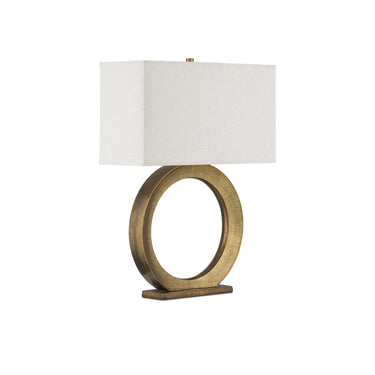 Currey & Company 33" Cercle Brass Table Lamp 6