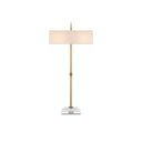 Currey & Company 34.5" Caldwell 2-Light Brass Table Lamp 4